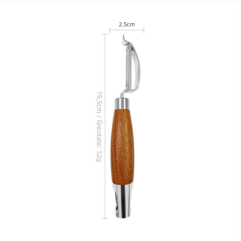 Curățător de fructe pentru bucătărie, multifuncțional, oțel inoxidabil 304, sigla imprimată, stil modern minimalist, lansat toamna 2020