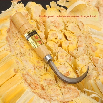 Cuțit special jackfruit pentru deschiderea, curățarea și îndepărtarea miezului – lamă metalică, Toyokawa, logo personalizabil, design modern minimalist