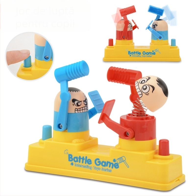 Joc de masă cu roboți de luptă pentru două persoane — educațional, interactiv pentru părinți și copii, material plastic