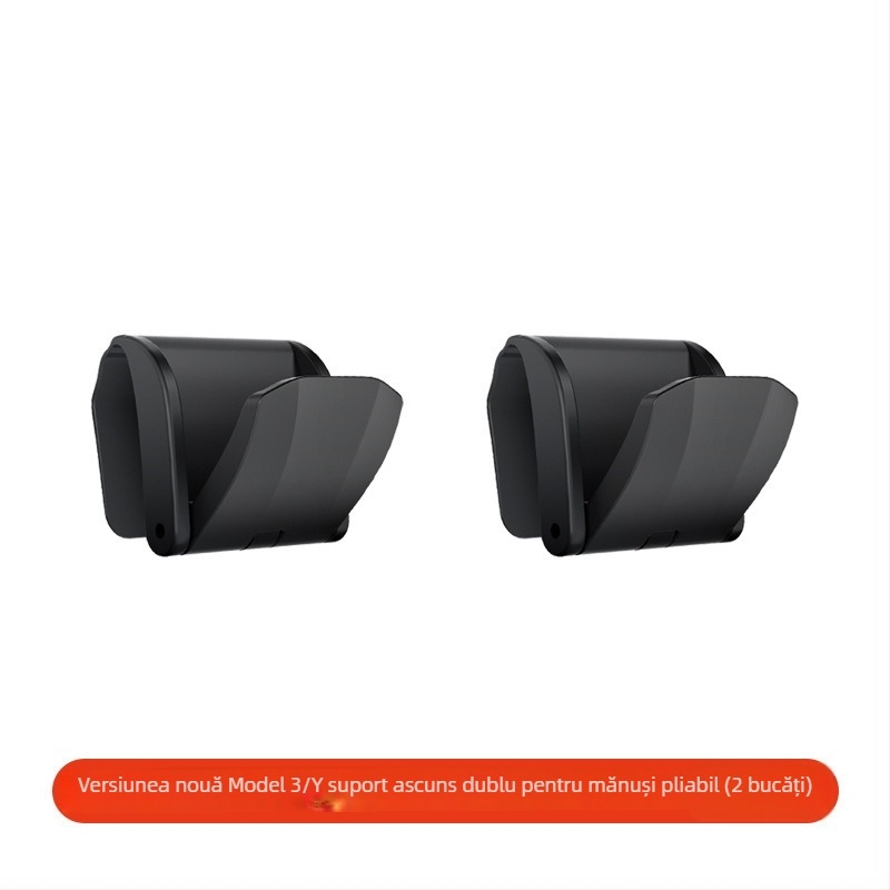 YZ ABS Suport Cârlig pentru Panoul de Instrumente – Tesla Refreshed Model 3/Y/YL, Panoul Interior al Ușii, Montaj Snap