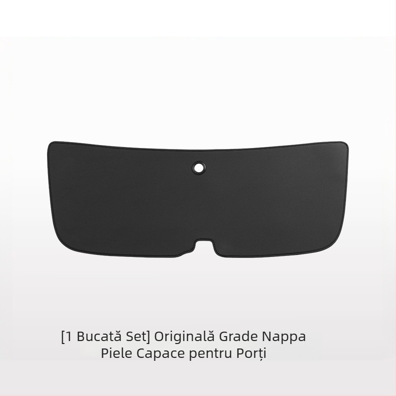 N3 Pernă din piele pentru portbagaj Tesla Model 3/Y – protecție interioară împotriva loviturilor cu piciorul