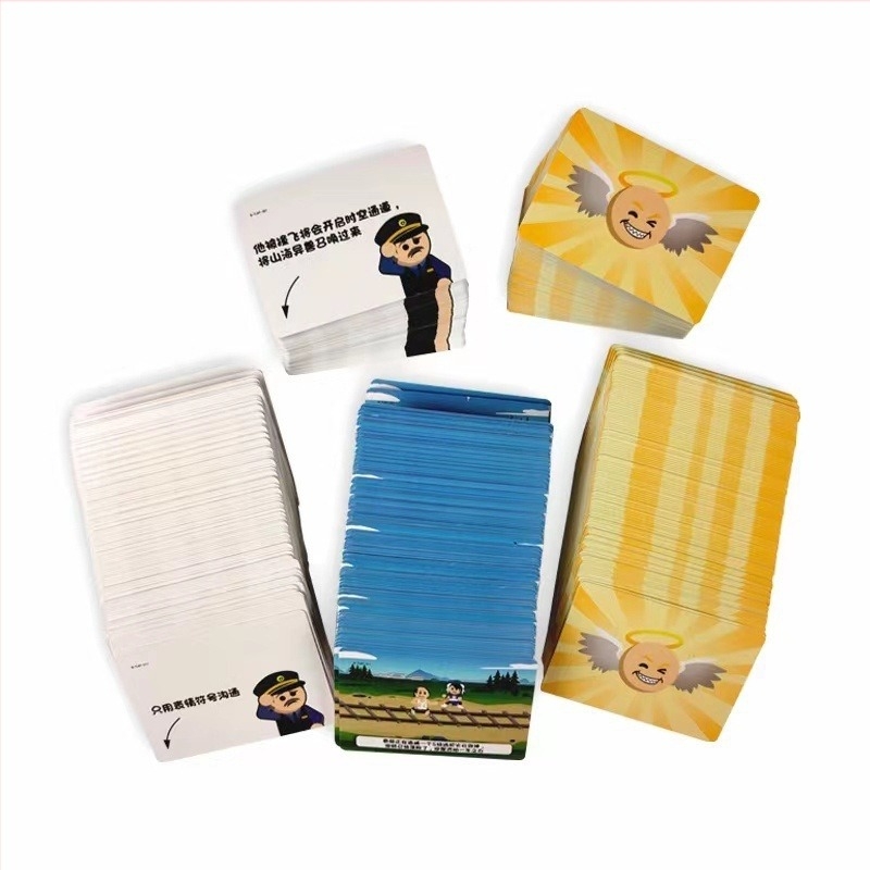 Problema tramvaiului: Joc de cărți – Puzzle feroviar, pentru 3–13 jucători, Material de hârtie, Vârsta 15–60