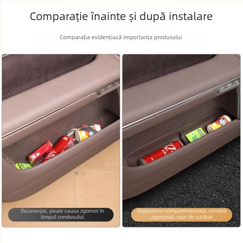 Huangku accesorii interioare din silicon pentru 26 modele de cutii de depozitare pentru uși Nio ES8