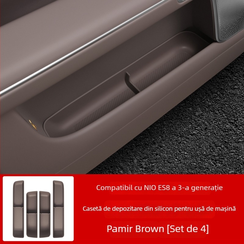 Huangku accesorii interioare din silicon pentru 26 modele de cutii de depozitare pentru uși Nio ES8