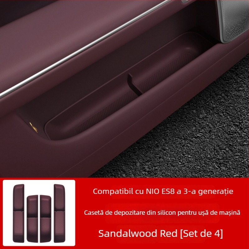 Huangku accesorii interioare din silicon pentru 26 modele de cutii de depozitare pentru uși Nio ES8