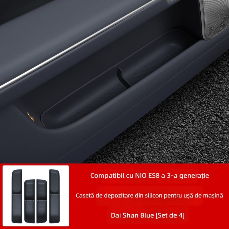 Huangku accesorii interioare din silicon pentru 26 modele de cutii de depozitare pentru uși Nio ES8