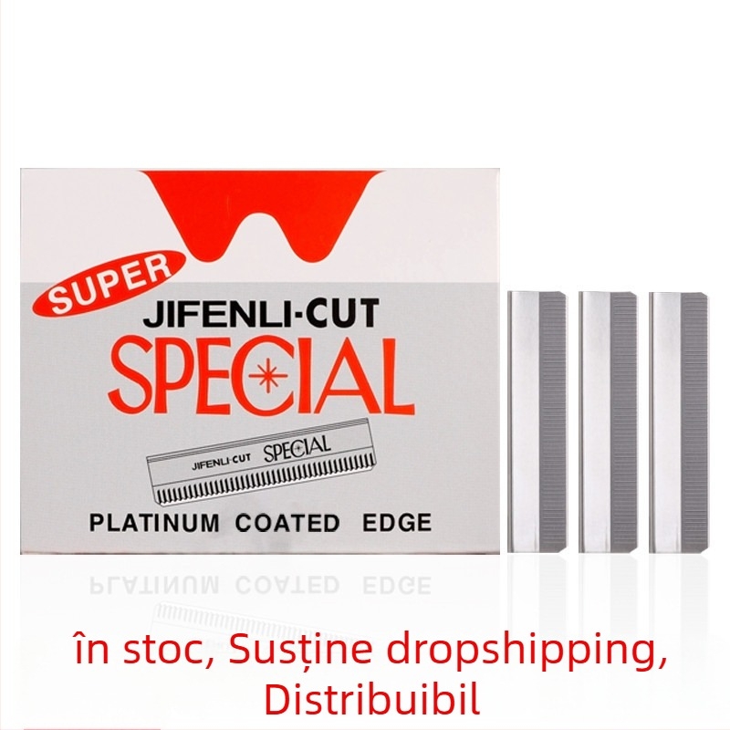 Feather Card lamă pentru conturarea sprâncenelor, aliaj oțel inoxidabil, model Bulk Blade, îndepărtare rapidă a părului sprânenelor, potrivit pentru toate tipurile de piele