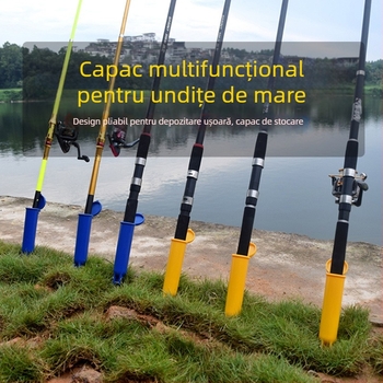 Suport pentru undițe din oțel inoxidabil, rotire multidirecțională și design pliabil