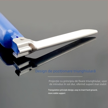 Suport pentru undițe din oțel inoxidabil, rotire multidirecțională și design pliabil