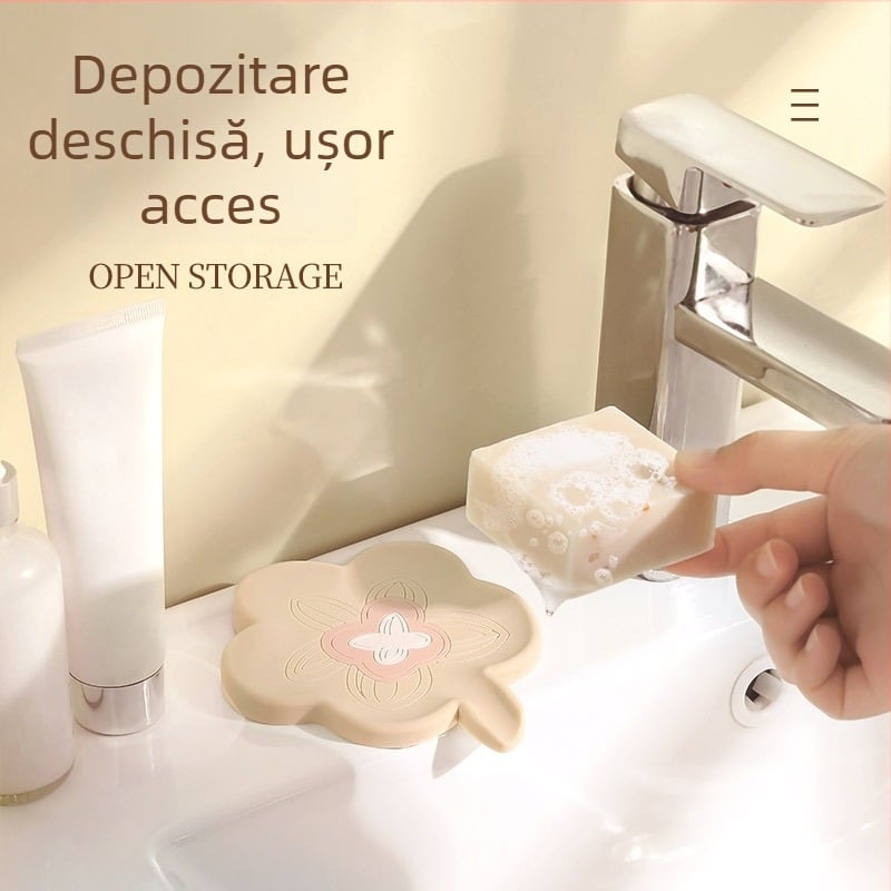 Suport pentru săpun din PET cu ventuză, fără import, fără personalizare