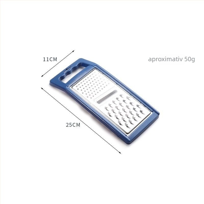 Tăietor-râzător de legume din oțel inoxidabil (3 în 1) – Chu Xing, material: oțel inoxidabil + PP, stil: modern minimalist