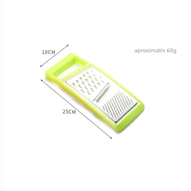 Tăietor-râzător de legume din oțel inoxidabil (3 în 1) – Chu Xing, material: oțel inoxidabil + PP, stil: modern minimalist