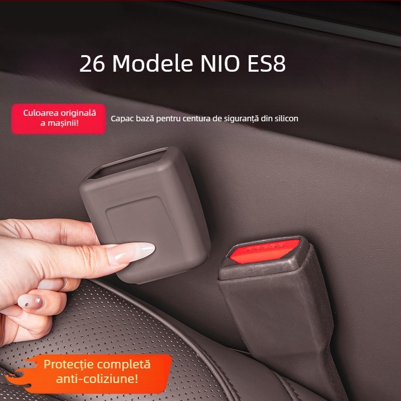 Accesoriu interior din silicon pentru consola centrală NIO ES8 – montaj snap-on, cod WTX-042