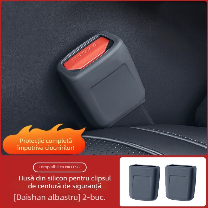 Accesoriu interior din silicon pentru consola centrală NIO ES8 – montaj snap-on, cod WTX-042