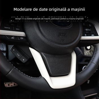 Decorațiuni pentru butoanele volanului Subaru 18-21 Forester/Outback/XV – Spire, fără siglă, fără personalizare
