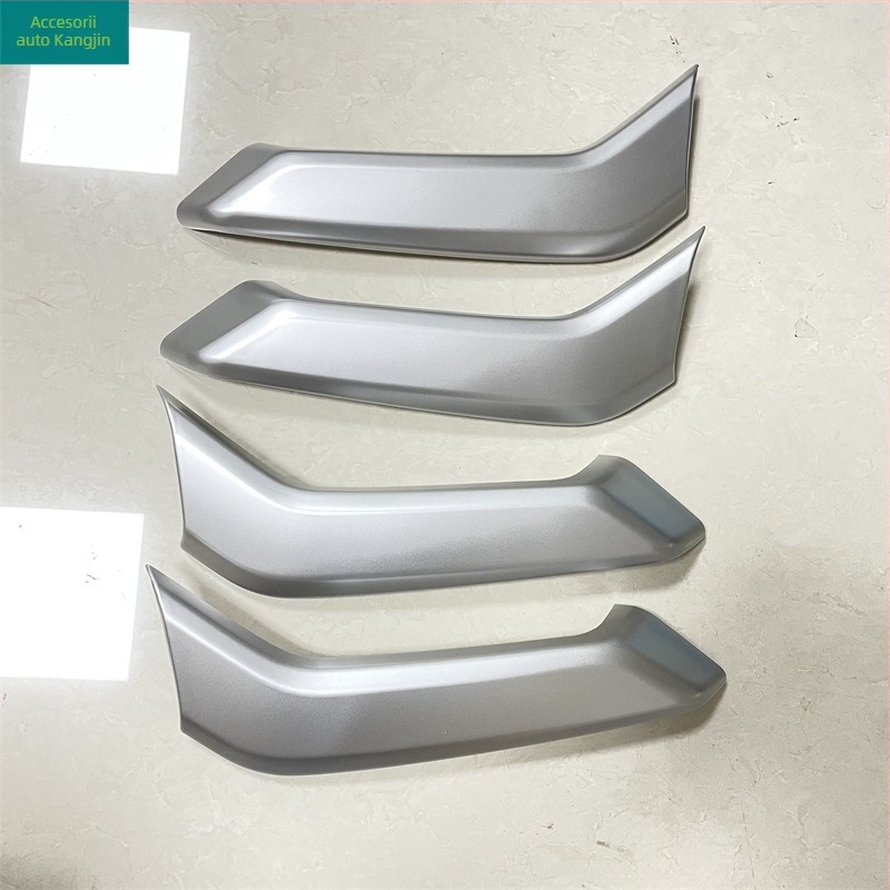 Placă decorativă superioară a suportului interior al brațului, finisaj mat din fibră de carbon, pentru VW Sagitar 2019 — plastic ABS, oțel inoxidabil