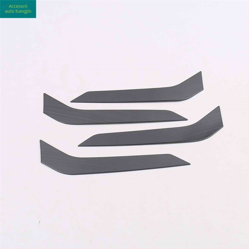 Placă decorativă superioară a suportului interior al brațului, finisaj mat din fibră de carbon, pentru VW Sagitar 2019 — plastic ABS, oțel inoxidabil