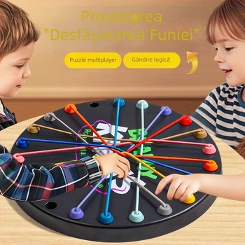 Joc educativ de familie: dezvoltă observația, imaginația spațială și raționamentul; din plastic, pentru uz interior, pentru copii de 6 ani și peste
