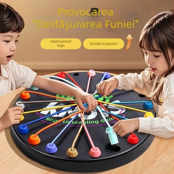 Joc educativ de familie: dezvoltă observația, imaginația spațială și raționamentul; din plastic, pentru uz interior, pentru copii de 6 ani și peste