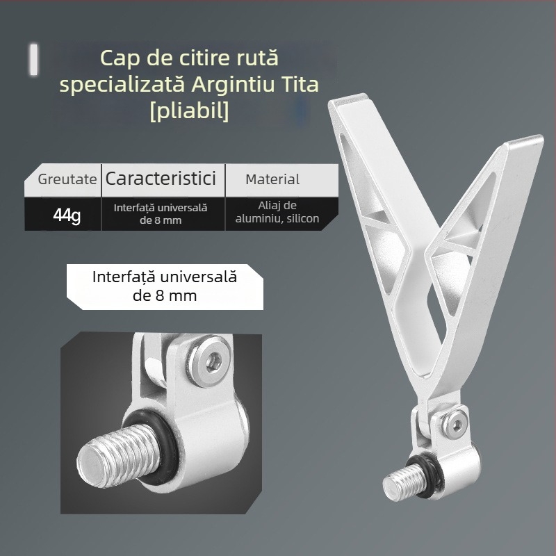Wickert suport pentru lansete din aliaj de aluminiu, pentru suspensie posterioară, rotire multi-direcțională, pliabil