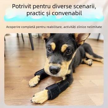 Șină de imobilizare pentru câini și pisici — protecție a articulațiilor, corecția labilor și a membrelor, fixare externă pentru membrele din față și din spate