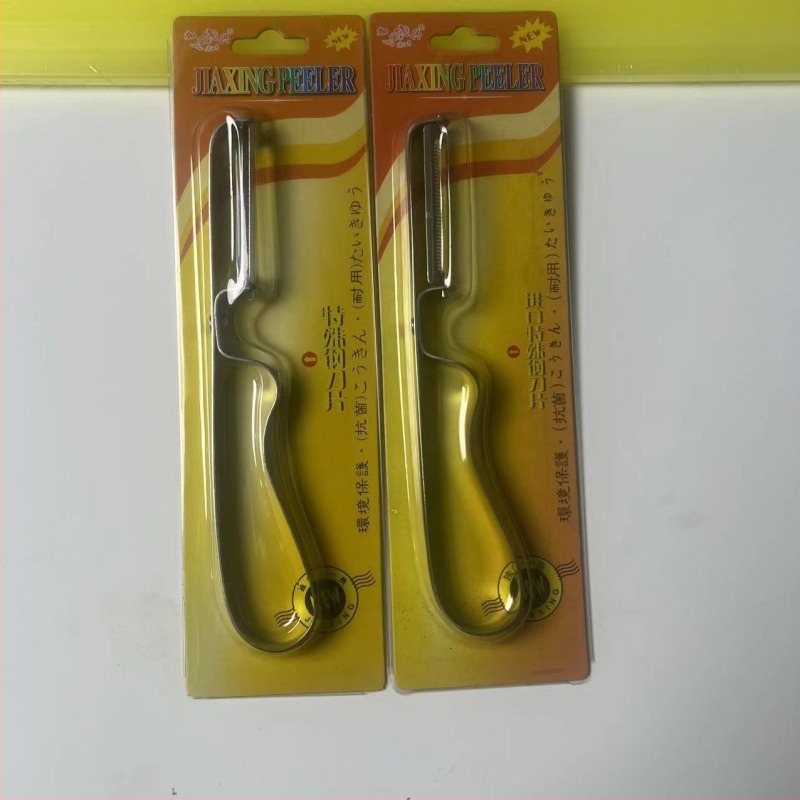 Curățitor de fructe și legume din oțel inoxidabil, în formă de periuță de dinți; ustensilă de bucătărie multi-funcțională pentru decojit; procesare personalizată și imprimare logo; cutie 50×40×70 mm