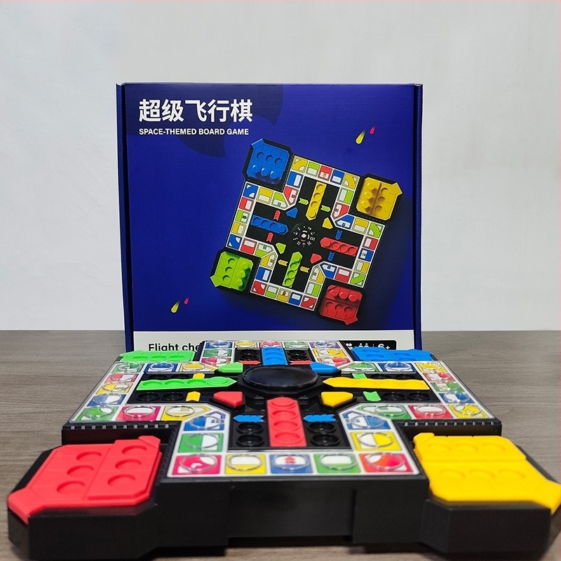 Joc electronic de șah zburător — interactiv pentru părinți și copii, dezvoltă inteligența și coordonarea mână-ochi (Material: ABS, Vârsta 7–14 ani, Interactiv)