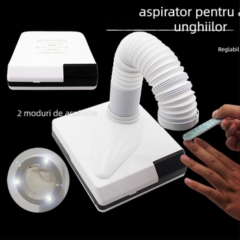 Extractor de praf pentru unghii cu țeavă telescopică și filtru (Origine: Zhejiang; Categorie: Unealtă de șlefuire a suprafeței armurii; Brand: Autohton; Zonă principală de vânzări: Altele)