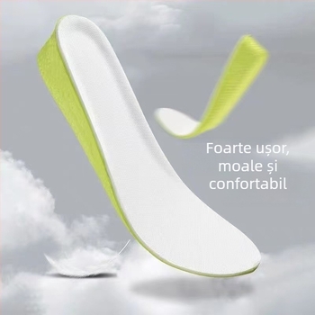 Tălpi EVA de creștere pentru încălțăminte | Talpă întreagă, potrivită pentru sneakers, botine, casual și de lucru | Unisex