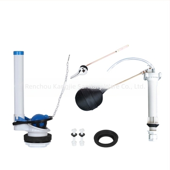 Valvă universală de spălare pentru rezervorul de toaletă, Kangjie, material PP, model KJ-527, instalare