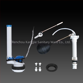 Valvă universală de spălare pentru rezervorul de toaletă, Kangjie, material PP, model KJ-527, instalare