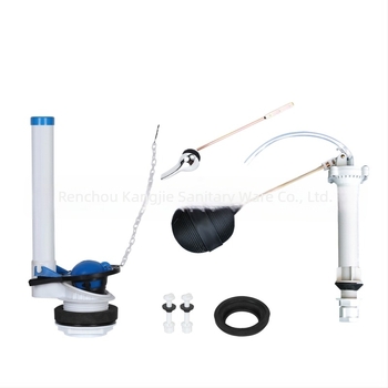 Valvă universală de spălare pentru rezervorul de toaletă, Kangjie, material PP, model KJ-527, instalare