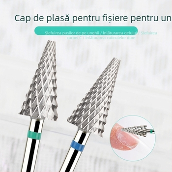 Cap de șlefuit unghii cu vârf plat, din aliaj, marca Wanzhong, model 1001276149