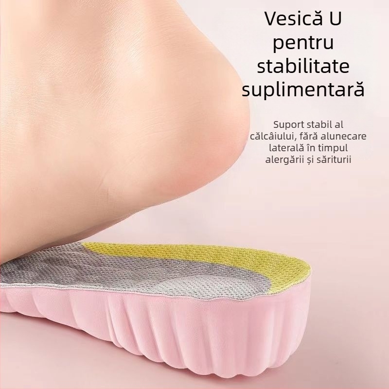 Talpă de creștere a înălțimii pentru femei, suport interior ascuns, absoarbe transpirația, rezistent la mirosuri, amortizează șocuri, pentru bocanci Martin