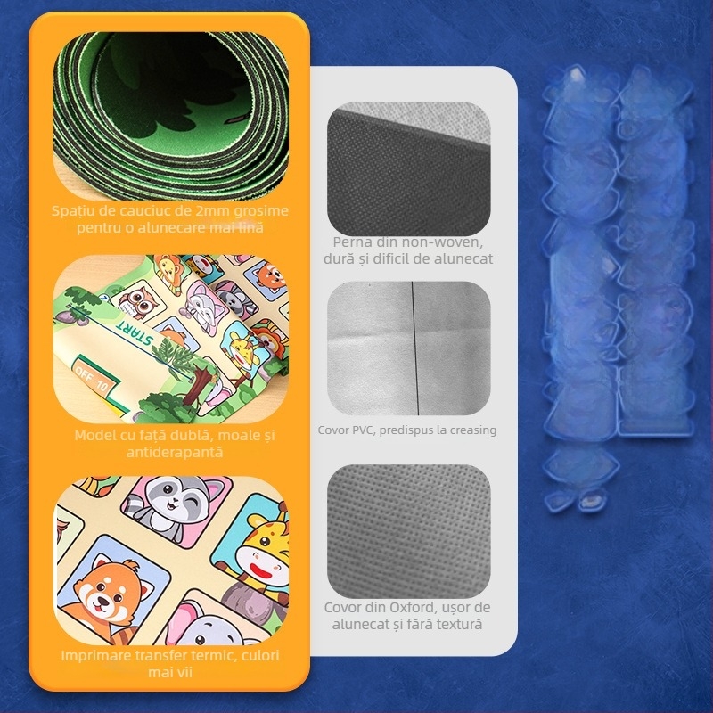 Joc de curling pe masă pentru interior — distracție în familie, duel între doi și jocuri multiplayer, educație timurie, dezvoltare cognitivă, construcție din plastic (4–14 ani).