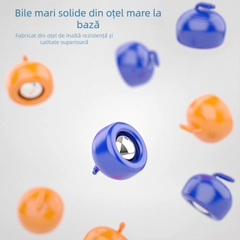 Joc pe birou curling ice hockey pentru copii – joc interactiv pentru doi jucători, educațional, dezvoltă coordonarea mână-ochi