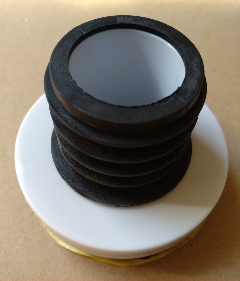 Conector de scurgere pentru urinar, ansamblu din plastic, montaj pe perete sau podea, marca Day, stil modern minimalist