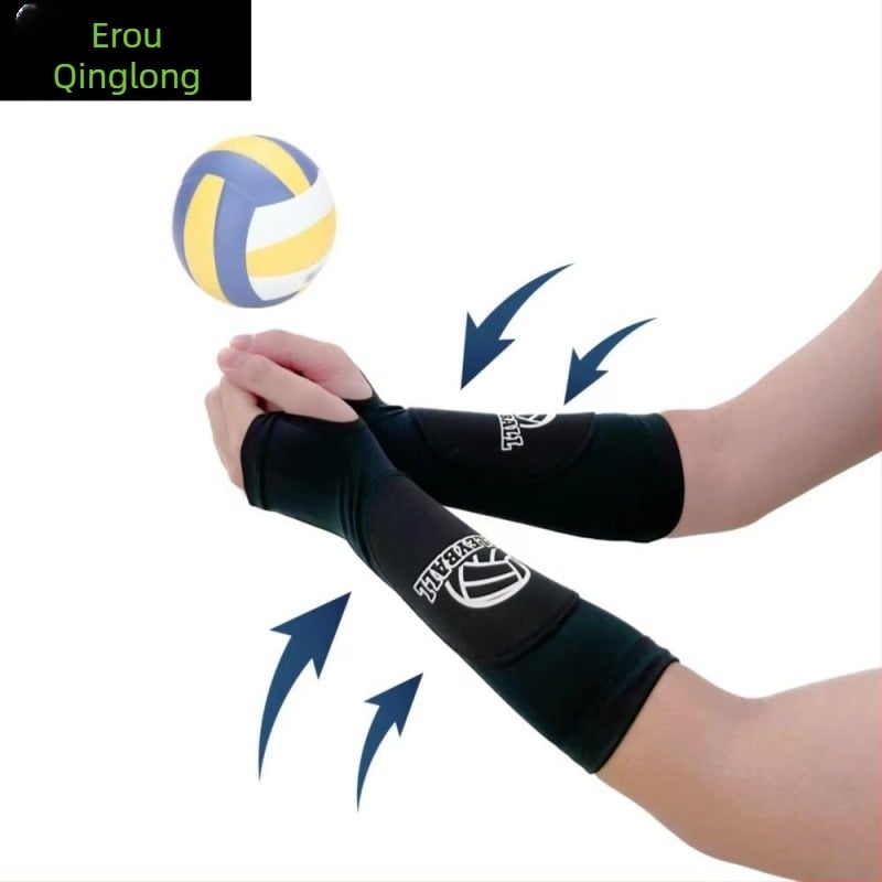 Protecție pentru încheietura mâinii pentru volei, baschet și tenis – mansetă respirabilă, anti-coliziune, cu extensie a degetelor