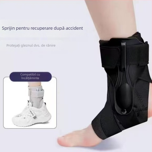 Orteză gleznă din neopren, respirabilă, compresie elastică, susținere pentru reabilitare (potrivită pentru toate utilizările)