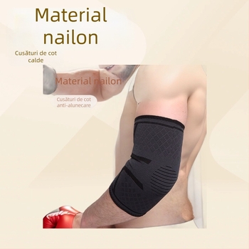Protector de coate tricotat pentru baschet și badminton, echipament de protecție din nylon, trei mărimi