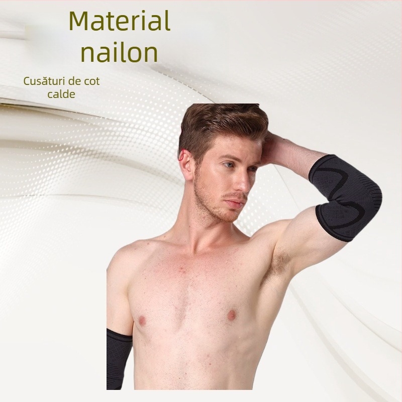 Protector de coate tricotat pentru baschet și badminton, echipament de protecție din nylon, trei mărimi