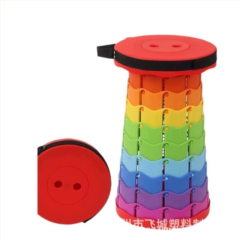 Taburet telescopic pliabil 3-a generație - material PP, pliabil, categorie: scaune pliabile