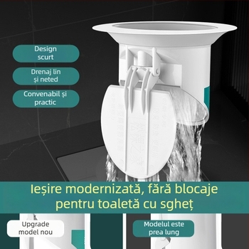 Filtru deodorant pentru toaletă în poziție ghemuit | Material ABS, stil modern minimalist, montaj, Origine: Zhejiang