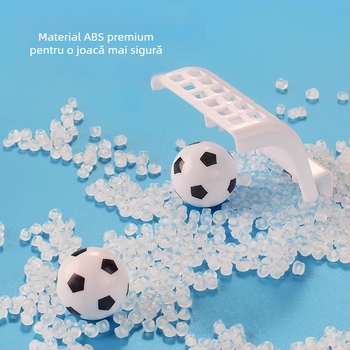 Joc de fotbal pe masă pentru doi jucători - construcție din plastic, duel pentru doi jucători, vârsta 4–14 ani