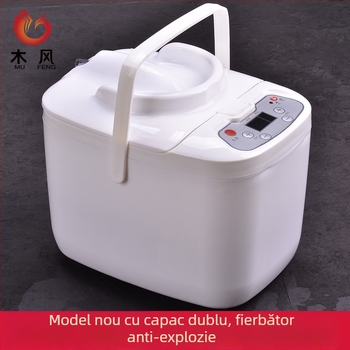 Box de saună cu abur – plastic, brand Wooden wind, stil modern minimalist, control electronic