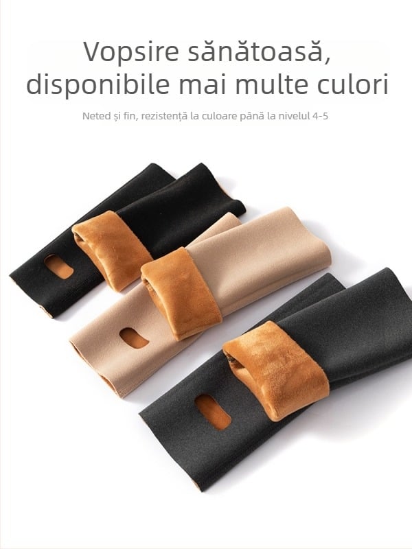 Șosete cu căptușeală de fleece pentru protecția gleznei – potrivite pentru toate sporturile