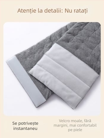 Patch de susținere a taliei din bumbac, pentru adulți, închidere Velcro, pentru alergare și ciclism, Protecția taliei