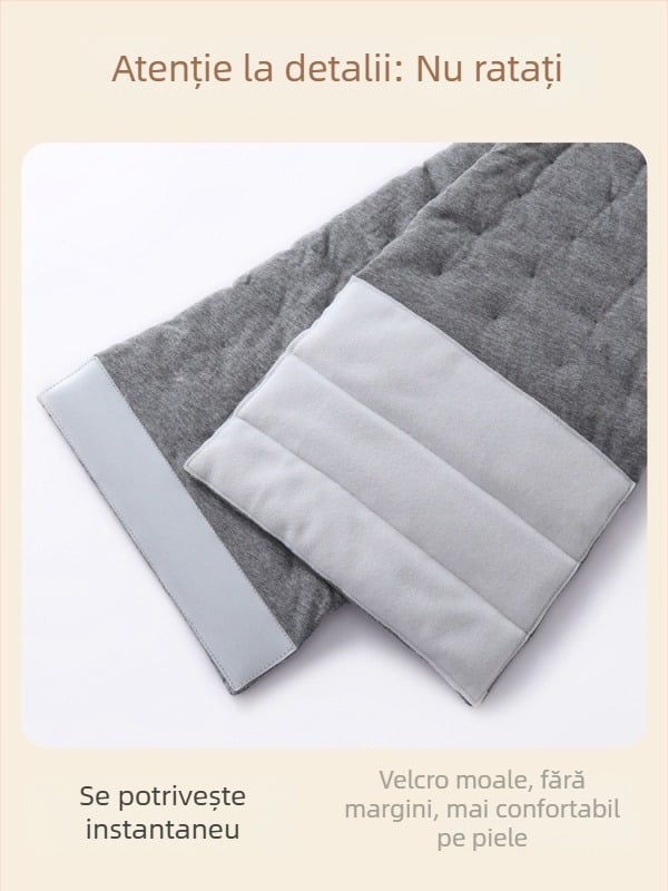 Patch de susținere a taliei din bumbac, pentru adulți, închidere Velcro, pentru alergare și ciclism, Protecția taliei