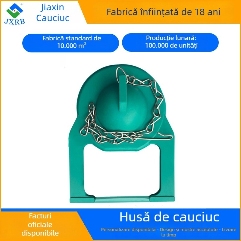 Capac rezervor de toaletă din cauciuc — JXRB; mod de utilizare: manual; logo personalizat disponibil; categorie: accesorii pentru rezervorul de apă