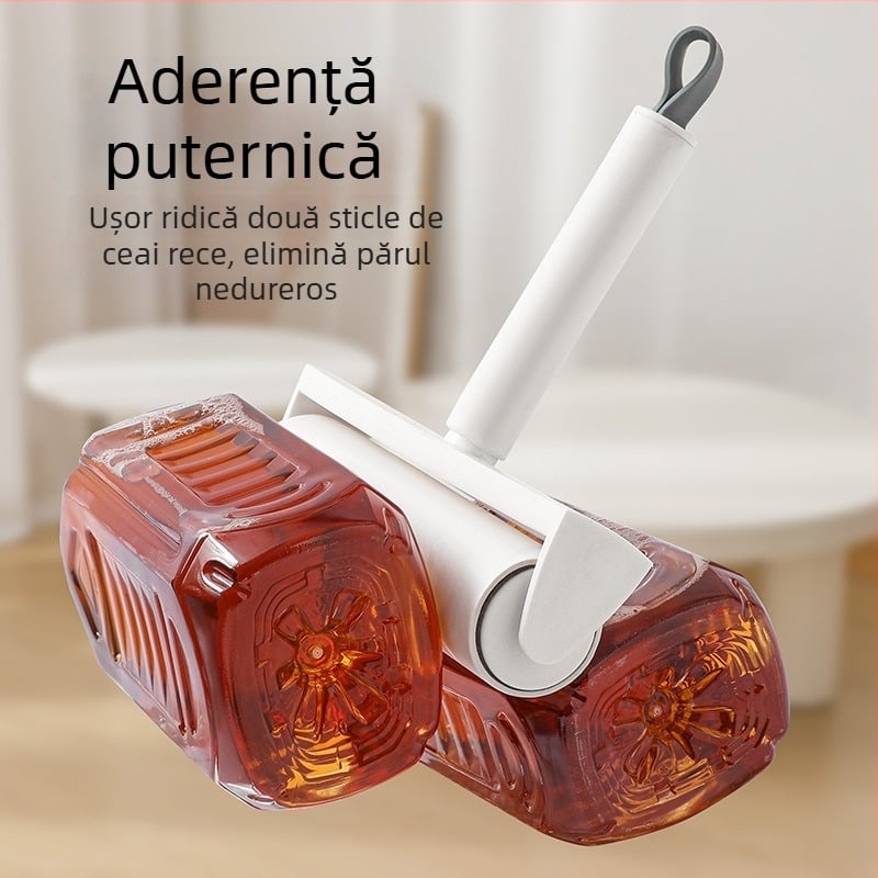 Rulou lipicios pentru păr cu hârtie detașabilă – îndepărtarea părului de animale